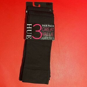 Knee high 3 pair pack